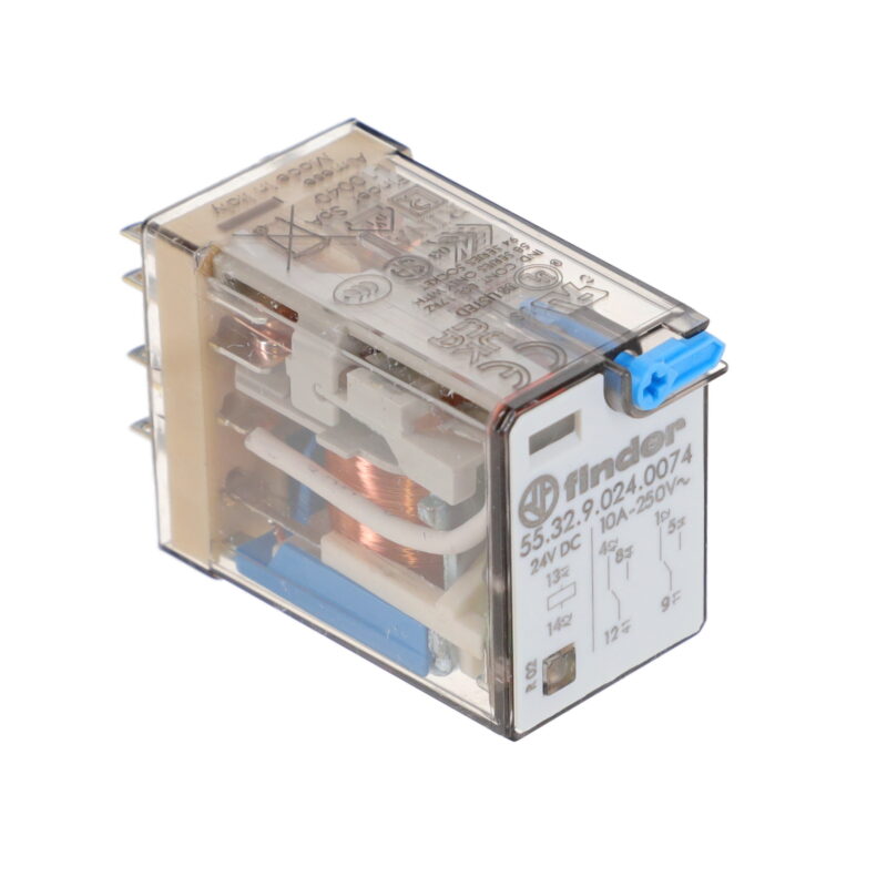 RELAY 24VDC 8P (2 CONTACT) FINDER - Intellect Automation Solutions Ltd
