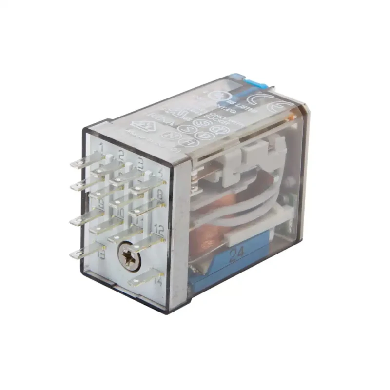 FINDER 24VDC 14 Pin Relay | 4 C/O 4PDT Industrial Mount